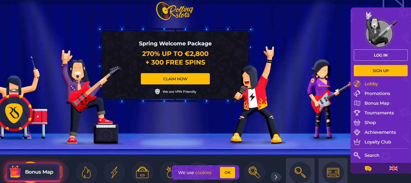 Rolling Slots Casino